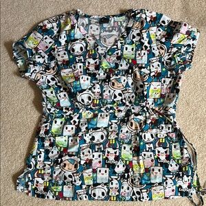 Tokidoki Koi Cartoon Character Top